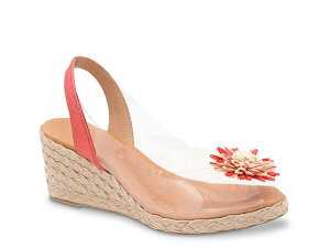 �A���h���A �A�[�X ���f�B�[�X �V���[�Y �T���_�� Andre Assous Aspen Espdarille Wedge Sandal Coral �R�[����
