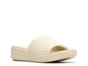 N[NX fB[X V[Y T_ Clarks Drift Twist Wedge Sandal Cream N[