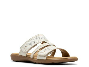 N[NX fB[X V[Y T_ Clarks Elizabelle Ave Sandal White zCg