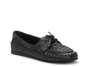 bL[uh fB[X V[Y fbLV[Y ~j Lucky Brand Timini Boat Shoe Black ubN