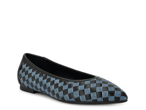 iCEFXg fB[X V[Y pvX Black/Blue Nine West Largo Flat