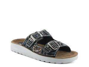 tNTX fB[X V[Y T_ Flexus Cytheria Wedge Sandal Grey O[