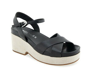 �G�A���\�[���Y ���f�B�[�X �V���[�Y �T���_�� �v���b�g�t�H�[�� Aerosoles Chabella Platform Sandal Black �u���b�N