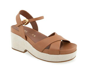 �G�A���\�[���Y ���f�B�[�X �V���[�Y �T���_�� �v���b�g�t�H�[�� Aerosoles Chabella Platform Sandal Taupe �g�[�v