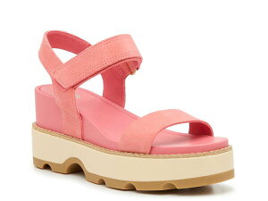 �\���� ���f�B�[�X �V���[�Y �T���_�� SOREL Joanie IV Wedge Sandal Coral �R�[����