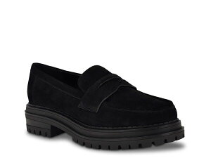JoNC fB[X V[Y Xb|E[t@[ vbgtH[ [t@[ Calvin Klein Grant Platform Penny Loafer Black ubN