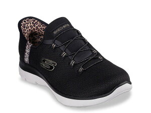 XPb`[Y fB[X V[Y Xb|E[t@[ Xj[J[ Skechers Hands Free Slip-Ins: Summits Leopard Chic Slip-On Sneaker - Women's Animal Print Aj}