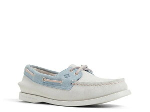 Xy[ fB[X V[Y fbLV[Y Sperry Authentic Original 2-Eye Boat Shoe White/Blue zCg