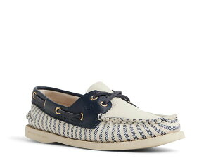 Xy[ fB[X V[Y fbLV[Y Sperry Authentic Original 2-Eye Boat Shoe White/Black zCg
