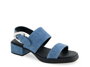 �G�A���\�[���Y ���f�B�[�X �V���[�Y �T���_�� Aerosoles Dantay Sandal Blue �u���[