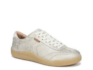 hN^[EV[ fB[X V[Y Xj[J[ Dr. Scholl's Be True Sneaker - Women's Gold Metallic Synthetic S[h