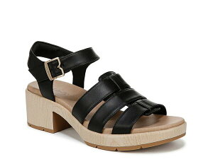 hN^[EV[ fB[X V[Y T_ Dr. Scholl's Oh Kay Sandal Black ubN
