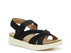 �n�b�V���p�s�[ ���f�B�[�X �V���[�Y �T���_�� Hush Puppies Savoy Sandal Black Suede �u���b�N