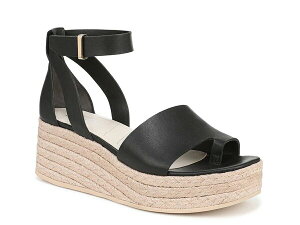 �t�����R�T���g ���f�B�[�X �V���[�Y �T���_�� Franco Sarto Tyla Espadrille Wedge Sandal Black �u���b�N