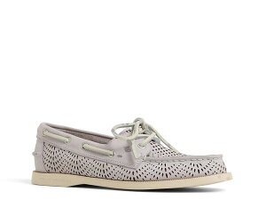 Xy[ fB[X V[Y fbLV[Y Sperry Authentic Original 2-Eye Perforated Boat Shoe Dusty Lilac CbN