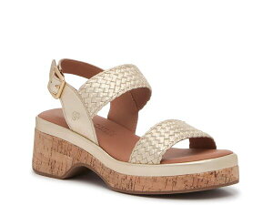 �P�l�X�R�[�� ���f�B�[�X �V���[�Y �T���_�� Gentle Souls by Kenneth Cole Debra Sandal Gold Metallic �S�[���h