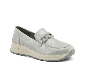 pgVA fB[X V[Y Xb|E[t@[ Patrizia Demonte Loafer Silver Metallic Vo[