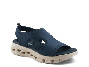 �t���N�T�X ���f�B�[�X �V���[�Y �T���_�� Flexus Guzman Sandal Navy �l�C�r�[