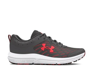 A_[A[}[ Y V[Y Xj[J[ Under Armour Charged Assert 10 Running Shoe - Men's Grey/Red O[