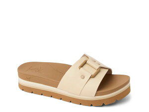 ���[�t ���f�B�[�X �V���[�Y �T���_�� Reef Banded Horizon Buckle Slide Sandal - Women's Taupe �g�[�v