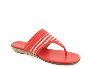 �G�A���\�[���Y ���f�B�[�X �V���[�Y �T���_�� Aerosoles Gesa Wedge Sandal Red/White Stripe Fabric �z���C�g