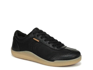 hN^[EV[ fB[X V[Y Xj[J[ Dr. Scholl's Be True Sneaker - Women's Black Snake Print Fabric/Synthetic ubN