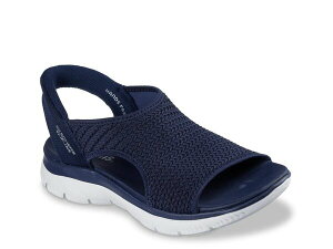 XPb`[Y fB[X V[Y T_ Skechers Hands Free Slip-Ins Summits Sweetly Evolved Sandal Navy lCr[