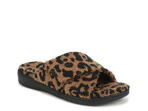 oCIjbN fB[X V[Y T_ Vionic Relax II Sandal Brown Leopard Print uE