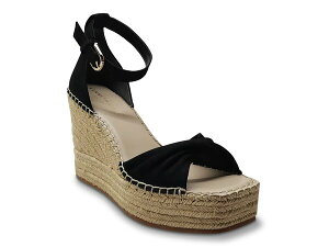 �P�l�X�R�[�� ���f�B�[�X �V���[�Y �T���_�� Kenneth Cole New York Sol Espadrille Wedge Sandal Black �u���b�N