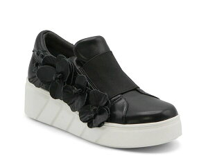 `[YEfCrbh fB[X V[Y Xb|E[t@[ Xj[J[ Charles David Rachelle Wedge Slip-On Sneaker Black ubN
