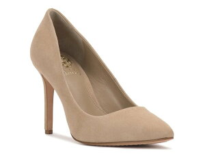 【送料無料】 ヴィンスカムート レディース パンプス シューズ Savilla Pump Beige Suede