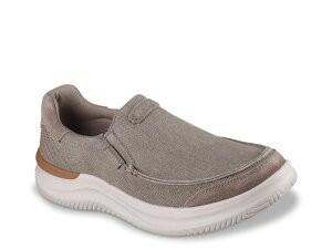 XPb`[Y Y V[Y Xb|E[t@[ bNXtBbg Skechers Relaxed Fit Hasting Vigo Slip-On Taupe g[v
