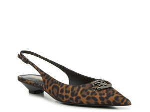 �T���G�f���}�� ���f�B�[�X �V���[�Y �p���v�X Sam Edelman Aggie Pump Brown/Black Leopard Print �u���b�N