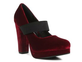 【送料無料】 ロンドンラグ レディース パンプス シューズ Krause Platform Pump Burgundy