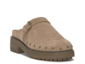 bL[uh fB[X V[Y T_ Lucky Brand Caytina Mule Taupe Suede g[v