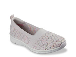 �X�P�b�`���[�Y ���f�B�[�X �V���[�Y �X���b�|���E���[�t�@�[ �j�b�g Skechers Be Cool Knitwaves Slip-On- Women's Taupe �g�[�v
