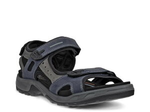 GR[ Y V[Y T_ Navy ECCO Yucatan River Sport Sandal