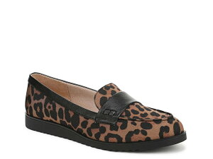 ���C�t�X�g���C�h ���f�B�[�X �V���[�Y �X���b�|���E���[�t�@�[ LifeStride Zee Loafer Black/Brown Leopard Print Fabric �u���b�N