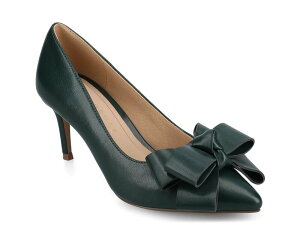 �W���[�j�[ ���f�B�[�X �V���[�Y �p���v�X Journee Crystol Pump Dark Green Synthetic �O���[��