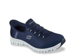 XPb`[Y fB[X V[Y Xj[J[ Skechers Hands Free Slip-Ins: Glide Step Sole Sneaker - Women's Navy lCr[