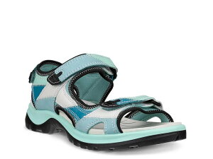 GR[ fB[X V[Y T_ pb`[N ECCO Offroad Patchwork Sport Sandal Light Blue u[