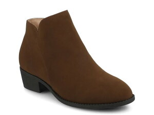 �W���[�j�[ ���f�B�[�X �V���[�Y �u�[�c�E���C���u�[�c Journee Solarah Bootie Cognac