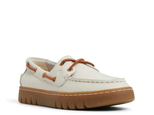 Xy[ fB[X V[Y fbLV[Y Sperry Keely Boat Shoe Off White ItzCg
