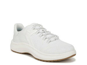 hN^[EV[ fB[X V[Y Xj[J[ Dr. Scholl's Feel At Ease Sneaker White zCg