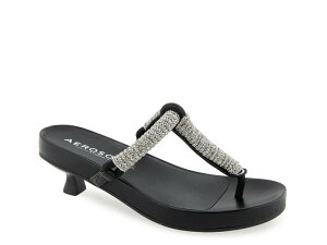 �G�A���\�[���Y ���f�B�[�X �V���[�Y �T���_�� Aerosoles Crystal Rope Sandal Black �u���b�N