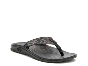 �`���R ���f�B�[�X �V���[�Y �T���_�� Chaco Classic Flip Flop Black/White �z���C�g
