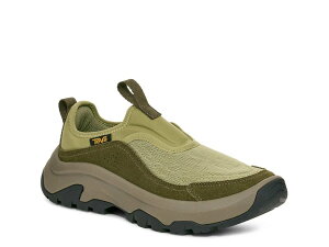 �e�o ���f�B�[�X �V���[�Y �X���b�|���E���[�t�@�[ Teva Hurricane Daybreaker Slip-On Dark Green �O���[��