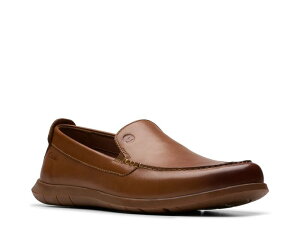 N[NX Y V[Y Xb|E[t@[ Clarks Flexway Step Slip-On Tan Leather ^