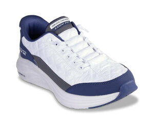 XPb`[Y Y V[Y Xb|E[t@[ Xj[J[ Skechers Hands Free Slip-Ins Contour Foam Cozy Fit Slip-On Sneaker - Men's White/Navy zCg