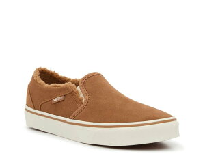 oY fB[X V[Y Xj[J[ Vans Asher Slip-On Sneaker - Women's Tan